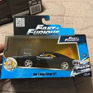 Fast & Furious Dom's Dodge Charger R/T Die-Cast Car - Black